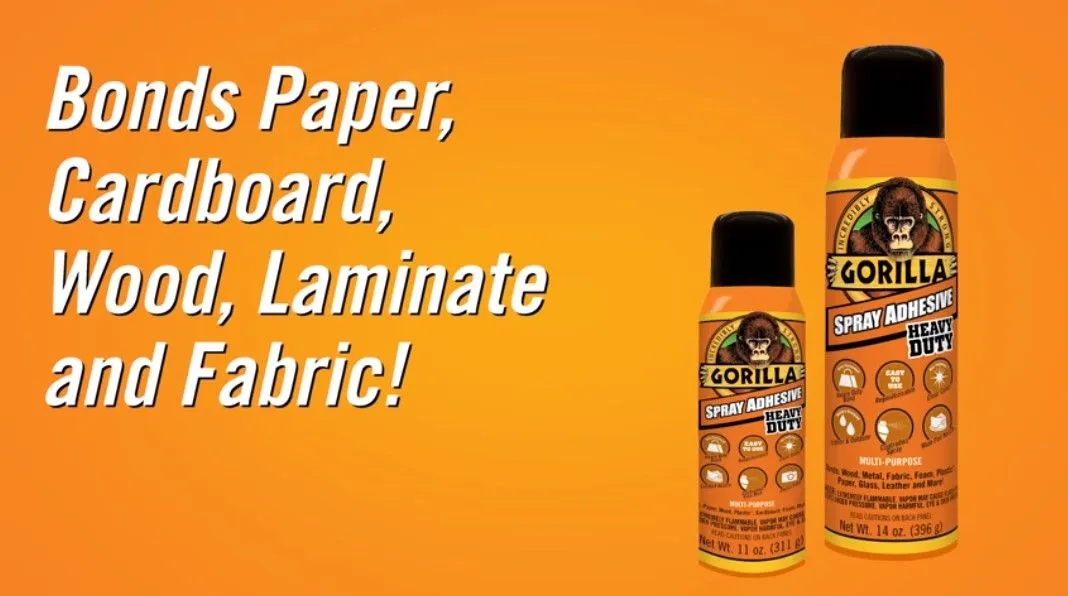 GORILLA 14OZ SPRAY ADHESI